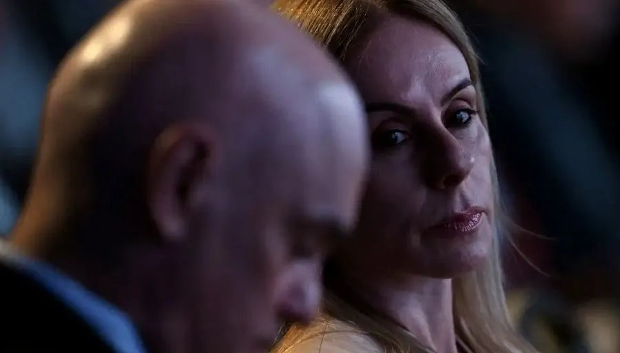 Ministro Alexandre de Moraes e sua esposa a advogada Viviane Barci.